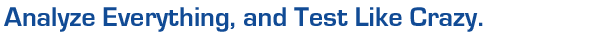 Nothing Beats Intelligent Analysis.
