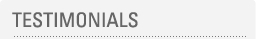 Testimonials